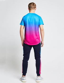 Camiseta FADE - Blue/Pink