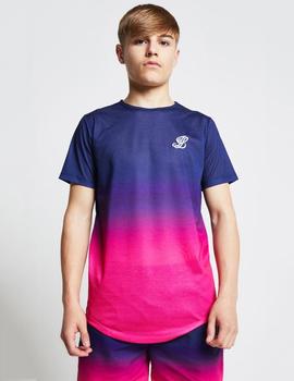 Camiseta FADE - Navy/Pink