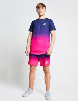 Camiseta FADE - Navy/Pink