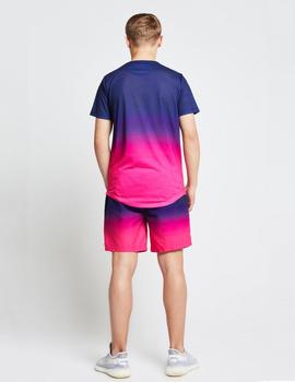 Camiseta FADE - Navy/Pink