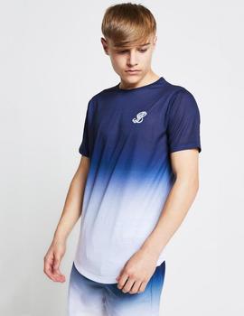 Camiseta FADE - Navy/White