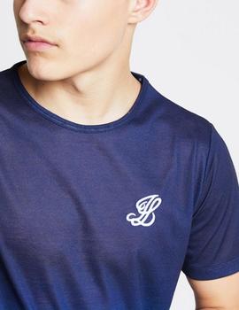 Camiseta FADE - Navy/White