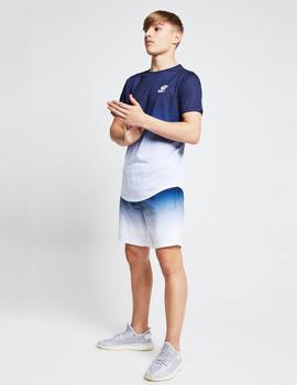 Camiseta FADE - Navy/White