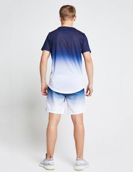 Camiseta FADE - Navy/White