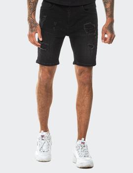 Bermuda RIP AND REPAIR DNM KINNY FIT - Washed Blk