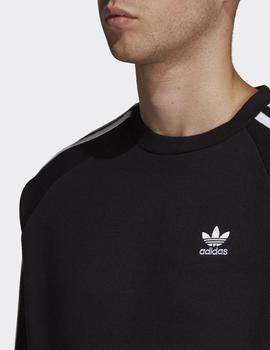 Sudadera Adidas Crew 3-STRIPES - Negro