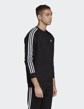 Sudadera Adidas Crew 3-STRIPES - Negro