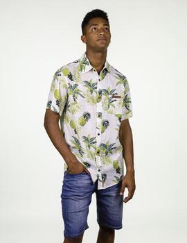 MAKAHIKI SHIRT white tropical