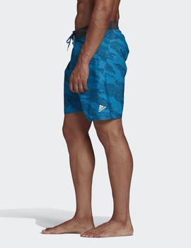 Bañador Adidas P.BLUE SH TECH - Azul