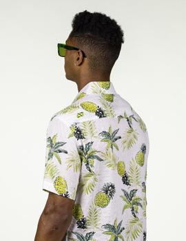 MAKAHIKI SHIRT white tropical