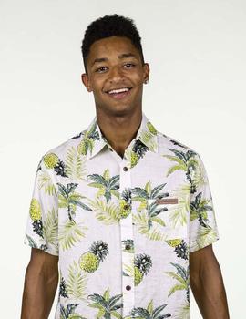 MAKAHIKI SHIRT white tropical