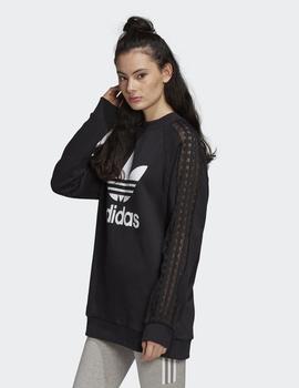 Sudadera Crew LACE - Black