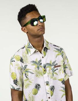 MAKAHIKI SHIRT white tropical