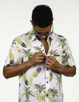 MAKAHIKI SHIRT white tropical