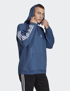 Sudadera Capucha Adidas TECH - Azul