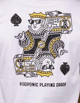 Camiseta Hydroponic CARDS SS white