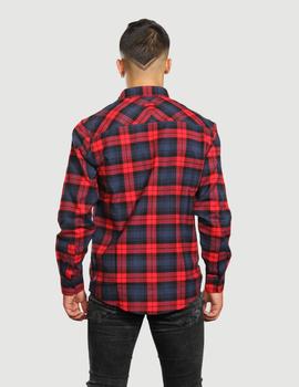 Camisa Carhartt PELKEY - CARDINAL BLUE