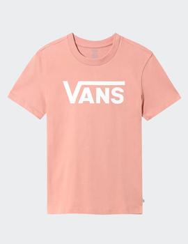 Camiseta Vans FLYING V CREW - Rosa