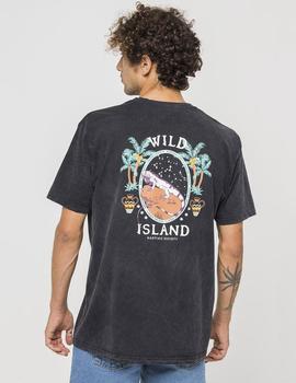 Camiseta Kaotiko WILD ISLAND - Antracita