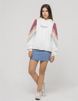 Sudadera Capucha Kaotiko KARA - Marfil