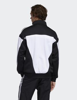 Araña confirmar Loza de barro Chaqueta Adidas CLASSICS TT - Negro blanco