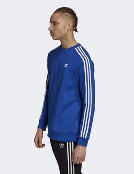 Sudadera Adidas Crew 3-STRIPES - Azul royal