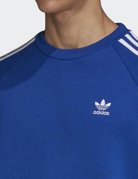 Sudadera Adidas Crew 3-STRIPES - Azul royal