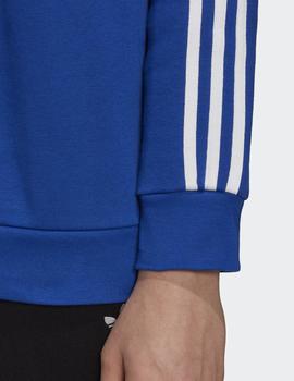 Sudadera Adidas Crew 3-STRIPES - Azul royal