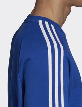 Sudadera Adidas Crew 3-STRIPES - Azul royal