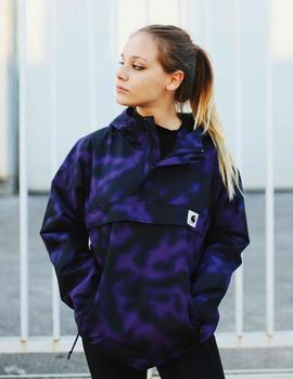 Canguro Carhartt W NIMBUS PULLOVER - Camo Purple