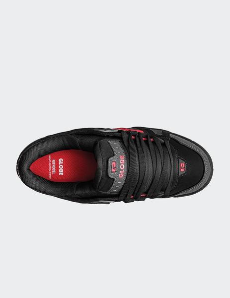 Zapatillas Globe SABRE Black Red Grey