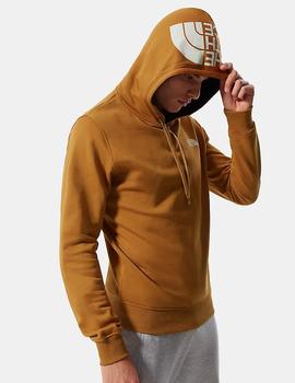 Sudadera Capucha TNF DREW PEAK - Timber Tan/Vintage White