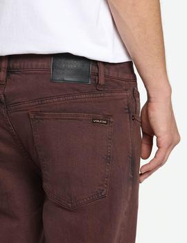 Pantalón Volcom VORTA DENIM - Mahogany