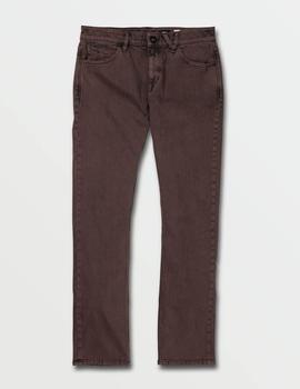 Pantalón Volcom VORTA DENIM - Mahogany