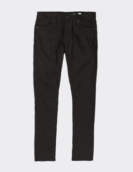 Pantalón Volcom 2X4 TAPERED - Black On Black