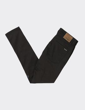 Pantalón Volcom 2X4 TAPERED - Black On Black