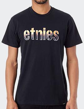 Camiseta Etnies  LANDSCAPE SS -BLACK