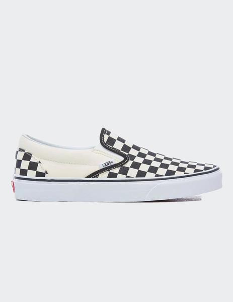 vans blancos slip on