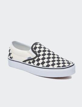 Zapatillas Vans CLASSIC SLIP-ON - Negro/Blanco cuadros