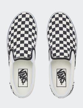 Zapatillas Vans CLASSIC SLIP-ON - Negro/Blanco cuadros