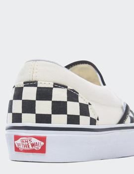 Zapatillas Vans CLASSIC SLIP-ON - Negro/Blanco cuadros