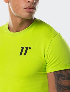 Camiseta Eleven Degree CORE MUSCLE FIT - Lime Green