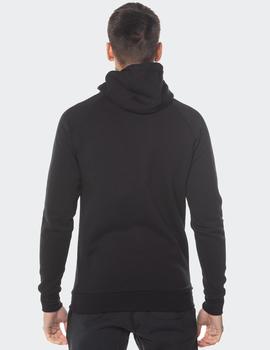 Sudadera Abierta Capucha CORE - Black