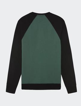 Sudadera RUTLAND III - Verde/Negro