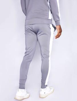 Pantalón Chándal Eleven Degree POLY PANEL - Steel & White