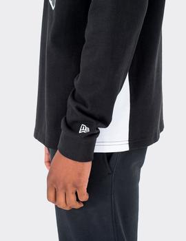 Sudadera CONTRAST PANEL CHI BULLS - Negro