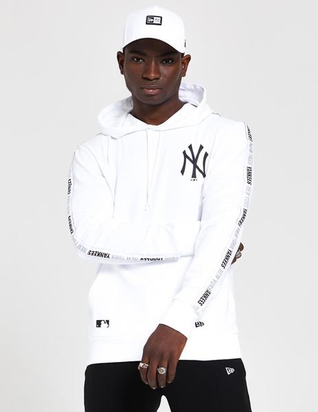 Jarra Expresamente Docenas Sudadera TAPING NY YANKEES - Blanco