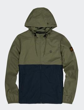 Cazadora Element ALDER LIGHT 2TONES JACKET Green