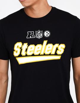 Camiseta WORDMARK STEELERS  - Negro