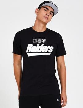 Camiseta WORDMARK RAIDERS - Negro